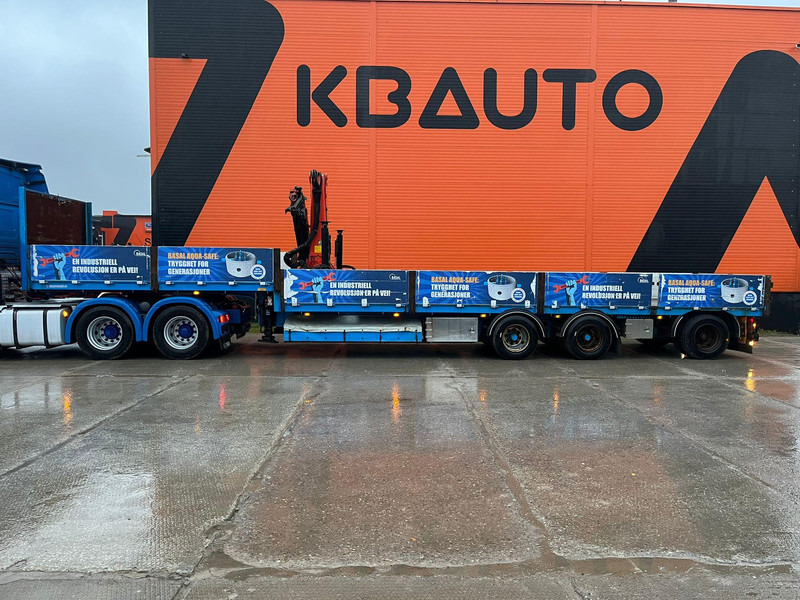 Tyllis Jumbo 3JPA PALFINGER PK23500 / PLATFORM L=9069 mm + 4419 mm - Open bak met boorden oplegger: afbeelding 3 Tyllis Jumbo 3JPA PALFINGER PK23500 / PLATFORM L=9069 mm + 4419 mm - Open bak met boorden oplegger: afbeelding 3