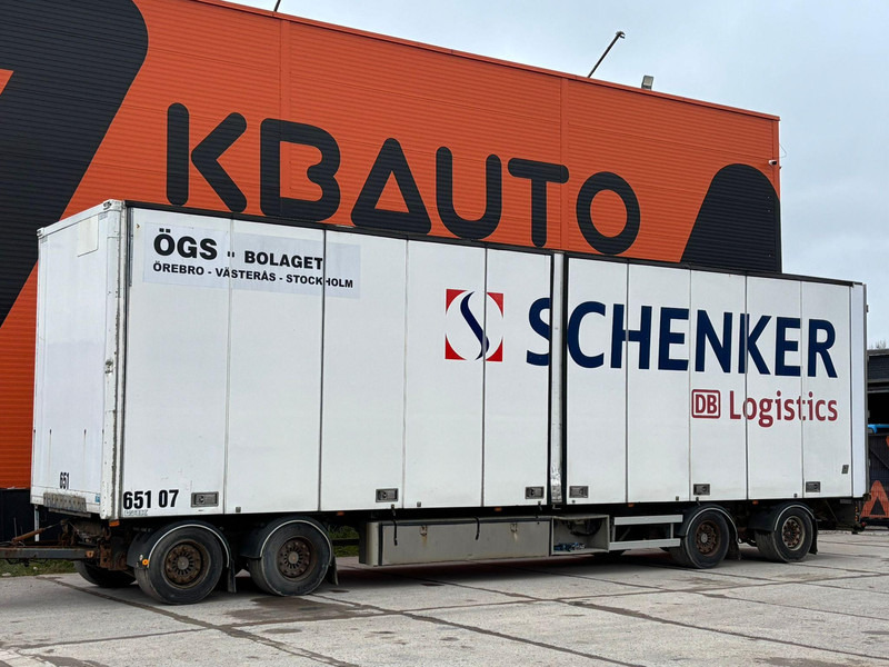 Vak V-4-40 SAF AXLES / EXTENDABLE DRAWBAR - Gesloten aanhangwagen: afbeelding 1 Vak V-4-40 SAF AXLES / EXTENDABLE DRAWBAR - Gesloten aanhangwagen: afbeelding 1