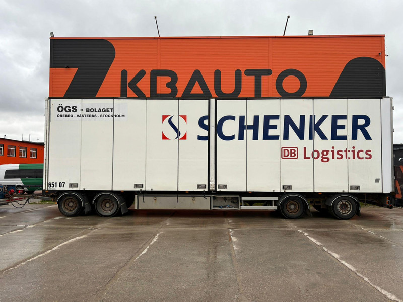 Vak V-4-40 SAF AXLES / EXTENDABLE DRAWBAR - Gesloten aanhangwagen: afbeelding 3 Vak V-4-40 SAF AXLES / EXTENDABLE DRAWBAR - Gesloten aanhangwagen: afbeelding 3