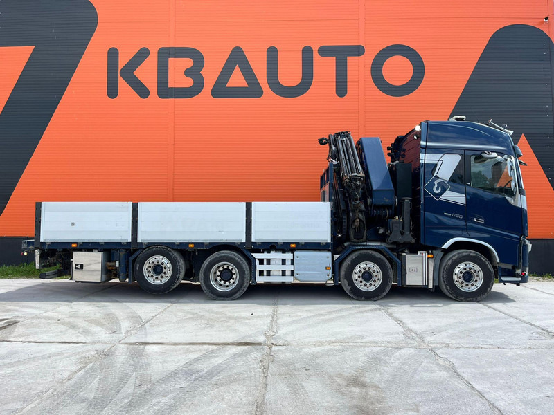 Volvo FH 16 650 8x2*6 HMF 6020K-RC + JIB / PLATFORM L=6344 mm - Vrachtwagen met open laadbak, Kraanwagen: afbeelding 5 Volvo FH 16 650 8x2*6 HMF 6020K-RC + JIB / PLATFORM L=6344 mm - Vrachtwagen met open laadbak, Kraanwagen: afbeelding 5