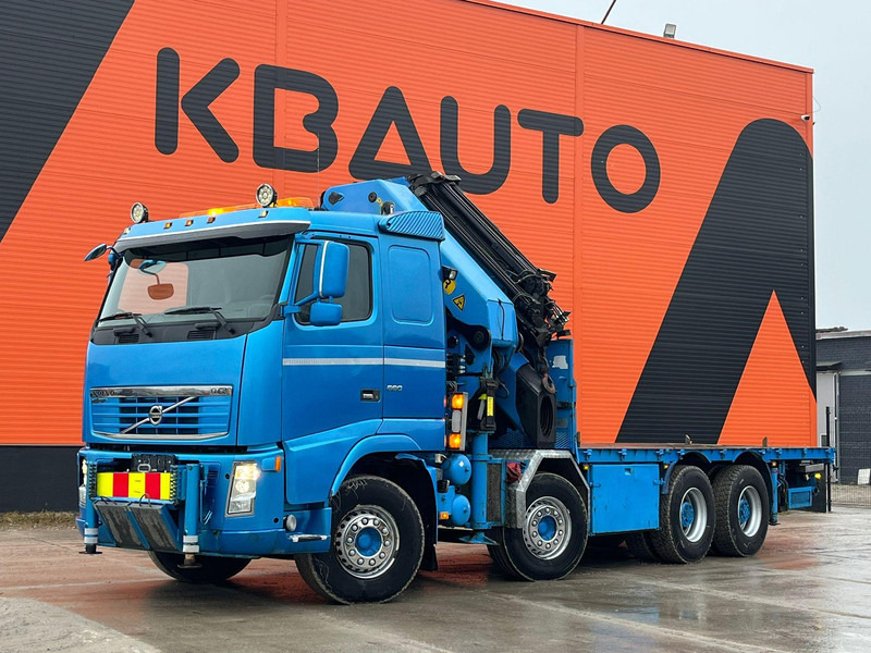 Volvo FH 16 660 8x4 PK60002 + JIB / PLATFORM L=6232 mm - Vrachtwagen met open laadbak, Kraanwagen: afbeelding 2 Volvo FH 16 660 8x4 PK60002 + JIB / PLATFORM L=6232 mm - Vrachtwagen met open laadbak, Kraanwagen: afbeelding 2