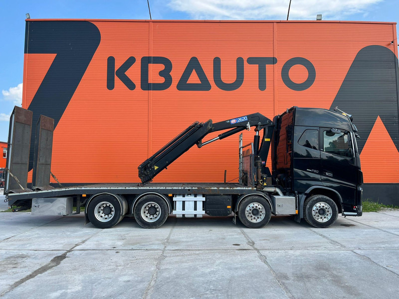 Volvo FH 16 750 8x4 HMF2620K-5 / WINCH / PLATFORM L=7100 mm - Vrachtwagen met open laadbak, Kraanwagen: afbeelding 5 Volvo FH 16 750 8x4 HMF2620K-5 / WINCH / PLATFORM L=7100 mm - Vrachtwagen met open laadbak, Kraanwagen: afbeelding 5