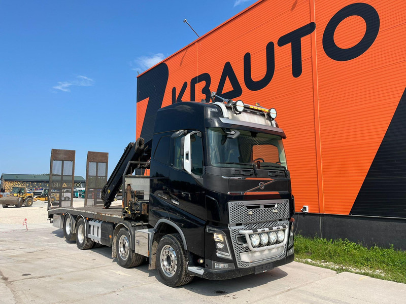 Volvo FH 16 750 8x4 HMF2620K-5 / WINCH / PLATFORM L=7100 mm - Vrachtwagen met open laadbak, Kraanwagen: afbeelding 4 Volvo FH 16 750 8x4 HMF2620K-5 / WINCH / PLATFORM L=7100 mm - Vrachtwagen met open laadbak, Kraanwagen: afbeelding 4