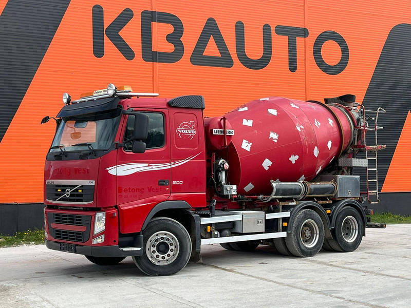 Volvo FH 500 6x2 LIEBHERR 7 m3 / CHUTE 9 m / RETARDER / BIG AXLE - Betonmixer: afbeelding 1 Volvo FH 500 6x2 LIEBHERR 7 m3 / CHUTE 9 m / RETARDER / BIG AXLE - Betonmixer: afbeelding 1