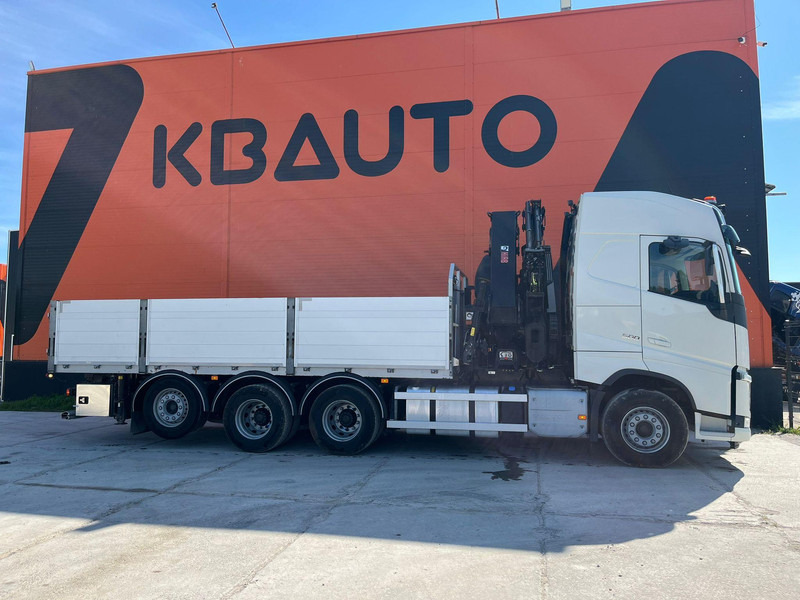 Volvo FH 500 8x4*4 HIAB 408E-6 + JIB / PLATFORM L=6434 mm - Vrachtwagen met open laadbak, Kraanwagen: afbeelding 5 Volvo FH 500 8x4*4 HIAB 408E-6 + JIB / PLATFORM L=6434 mm - Vrachtwagen met open laadbak, Kraanwagen: afbeelding 5