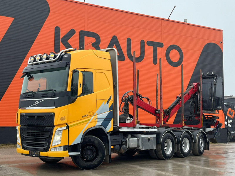 Volvo FH 500 8x4*4 Hiab 96ST 97 - Houttransport, Kraanwagen: afbeelding 1 Volvo FH 500 8x4*4 Hiab 96ST 97 - Houttransport, Kraanwagen: afbeelding 1