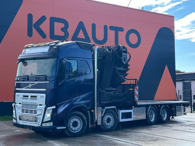 Volvo FH 500 8x4 EFFER 1405 6s + JIB + WINCH / PLATFORM EXTENDABLE L=6206 - 8226mm - Vrachtwagen met open laadbak, Kraanwagen: afbeelding 2 Volvo FH 500 8x4 EFFER 1405 6s + JIB + WINCH / PLATFORM EXTENDABLE L=6206 - 8226mm - Vrachtwagen met open laadbak, Kraanwagen: afbeelding 2