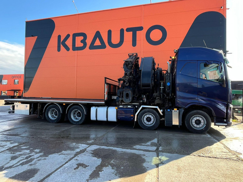 Volvo FH 500 8x4 EFFER 1405 6s + JIB + WINCH / PLATFORM EXTENDABLE L=6206 - 8226mm - Vrachtwagen met open laadbak, Kraanwagen: afbeelding 5 Volvo FH 500 8x4 EFFER 1405 6s + JIB + WINCH / PLATFORM EXTENDABLE L=6206 - 8226mm - Vrachtwagen met open laadbak, Kraanwagen: afbeelding 5