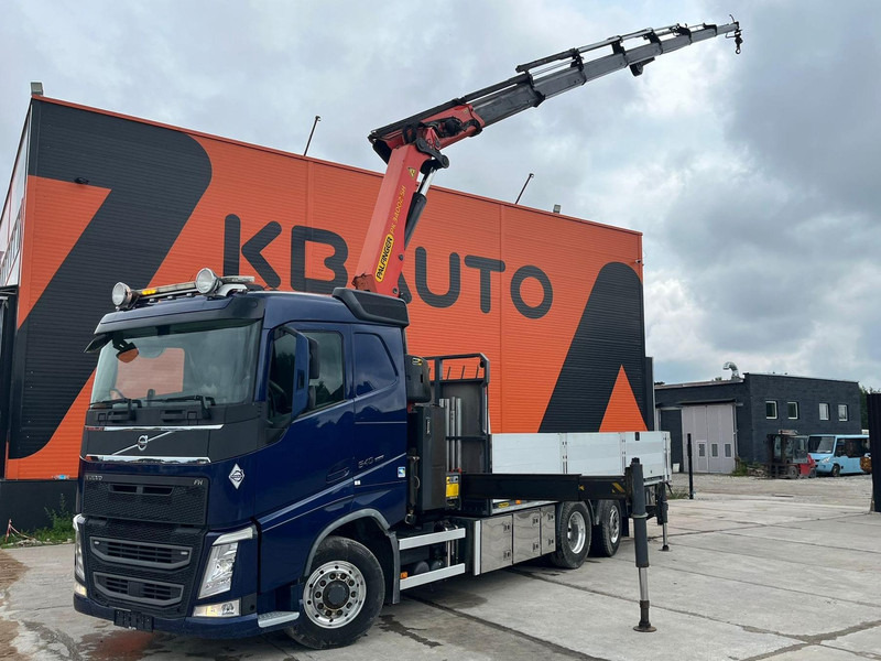 Volvo FH 540 6X2 PK34002 / PLATFORM L=6500mm / HYDRODRIVE - Vrachtwagen met open laadbak, Kraanwagen: afbeelding 1 Volvo FH 540 6X2 PK34002 / PLATFORM L=6500mm / HYDRODRIVE - Vrachtwagen met open laadbak, Kraanwagen: afbeelding 1