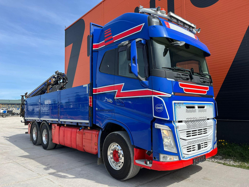 Volvo FH 540 6x4 PK26002 + JIB / PLATFORM L=6424 mm - Vrachtwagen met open laadbak, Kraanwagen: afbeelding 4 Volvo FH 540 6x4 PK26002 + JIB / PLATFORM L=6424 mm - Vrachtwagen met open laadbak, Kraanwagen: afbeelding 4