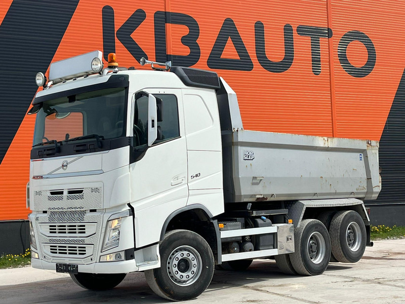 Volvo FH 540 6x4 RETARDER / TANDEM AXLE LIFT / BIG AXLES / BOX L=4745 mm - Kipper vrachtwagen: afbeelding 1 Volvo FH 540 6x4 RETARDER / TANDEM AXLE LIFT / BIG AXLES / BOX L=4745 mm - Kipper vrachtwagen: afbeelding 1