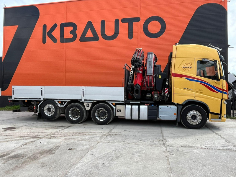 Volvo FH 540 8x4*4 FASSI F710RA2.26 + JIB / PLATFORM L=6314 mm - Vrachtwagen met open laadbak, Kraanwagen: afbeelding 4 Volvo FH 540 8x4*4 FASSI F710RA2.26 + JIB / PLATFORM L=6314 mm - Vrachtwagen met open laadbak, Kraanwagen: afbeelding 4