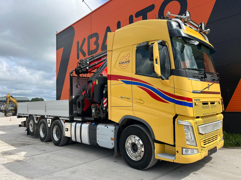 Volvo FH 540 8x4*4 FASSI F710RA2.26 + JIB / PLATFORM L=6314 mm - Vrachtwagen met open laadbak, Kraanwagen: afbeelding 3 Volvo FH 540 8x4*4 FASSI F710RA2.26 + JIB / PLATFORM L=6314 mm - Vrachtwagen met open laadbak, Kraanwagen: afbeelding 3