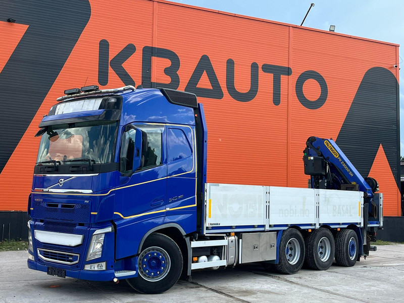 Volvo FH 540 8x4*4 PK 23002-SH / PLATFORM L= 6330 mm / RETARDER - Vrachtwagen met open laadbak, Kraanwagen: afbeelding 1 Volvo FH 540 8x4*4 PK 23002-SH / PLATFORM L= 6330 mm / RETARDER - Vrachtwagen met open laadbak, Kraanwagen: afbeelding 1