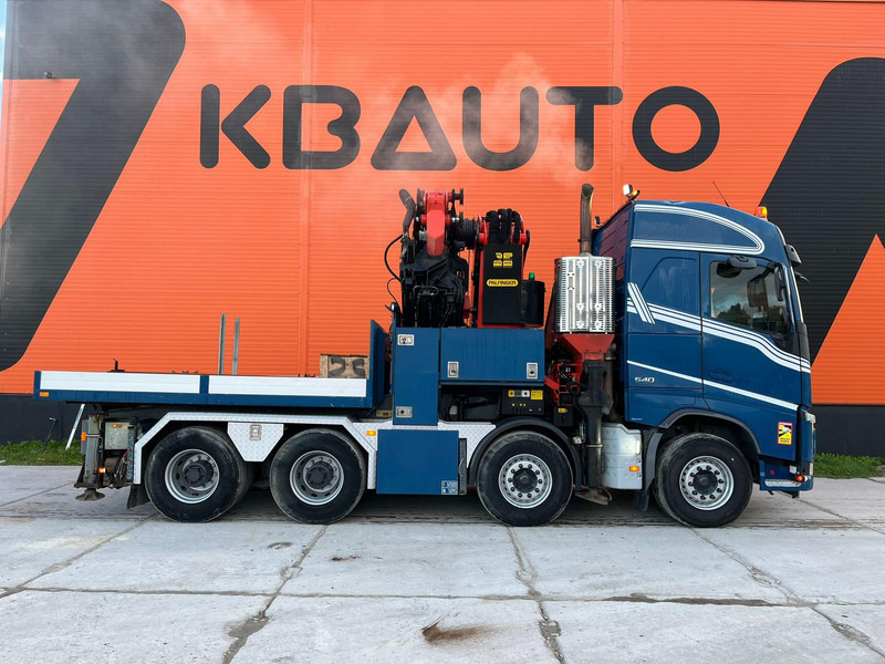 Volvo FH 540 8x4 PK110002 + JIB + WINCH / COMBI / PLATFORM L=3662 mm - Vrachtwagen met open laadbak, Kraanwagen: afbeelding 5 Volvo FH 540 8x4 PK110002 + JIB + WINCH / COMBI / PLATFORM L=3662 mm - Vrachtwagen met open laadbak, Kraanwagen: afbeelding 5