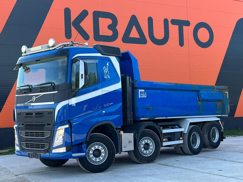 Volvo FH 540 8x4 TANDEM AXLE LIFT / BIG AXLES / BOX L=5712 mm - Kipper vrachtwagen: afbeelding 1 Volvo FH 540 8x4 TANDEM AXLE LIFT / BIG AXLES / BOX L=5712 mm - Kipper vrachtwagen: afbeelding 1