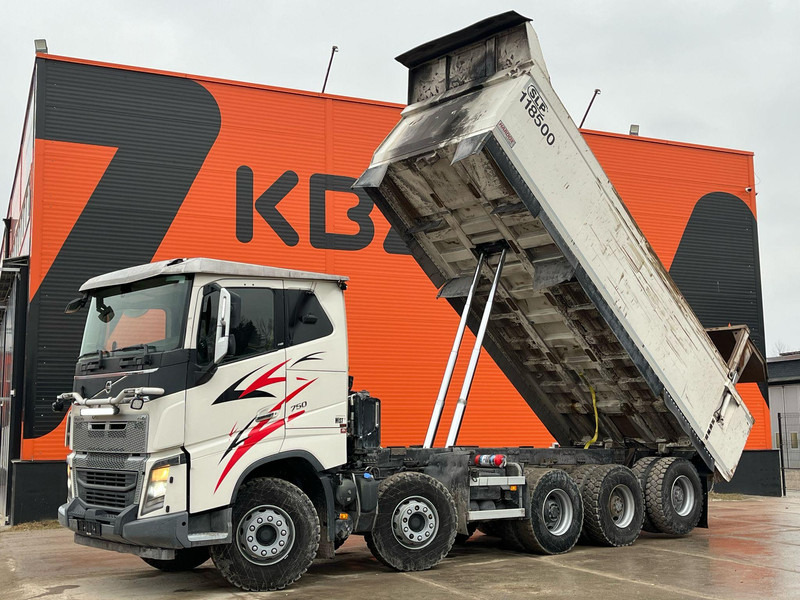 Volvo FH 750 10x4 ADR / RETARDER / FULL STEEL / BOX L=7089 mm - Kipper vrachtwagen: afbeelding 2 Volvo FH 750 10x4 ADR / RETARDER / FULL STEEL / BOX L=7089 mm - Kipper vrachtwagen: afbeelding 2