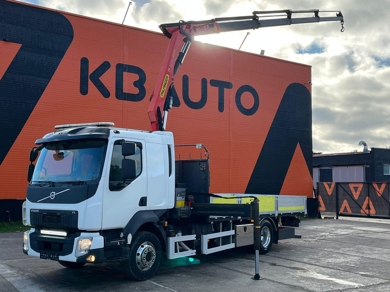 Volvo FL 250 4x2 PK 12.501 / PLATFORM L=5019 mm - Vrachtwagen met open laadbak, Kraanwagen: afbeelding 1 Volvo FL 250 4x2 PK 12.501 / PLATFORM L=5019 mm - Vrachtwagen met open laadbak, Kraanwagen: afbeelding 1