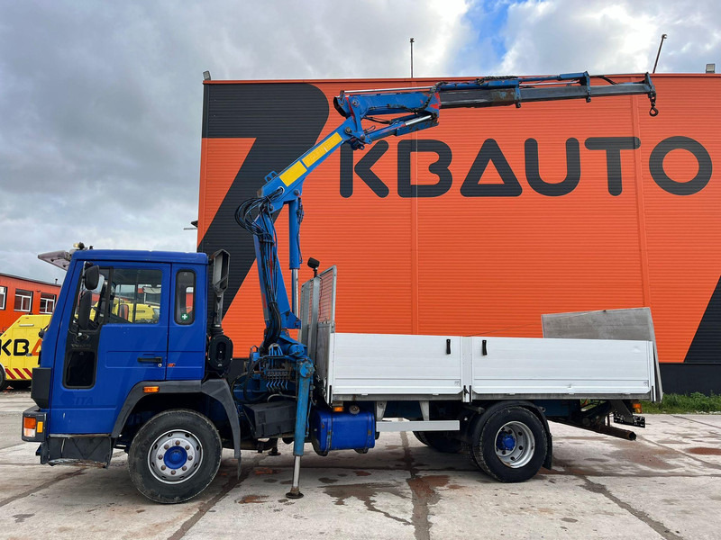 Vrachtwagen met open laadbak, Kraanwagen Volvo FL 608 4x2 PK 8200 / BOX L=4249 mm: afbeelding 9