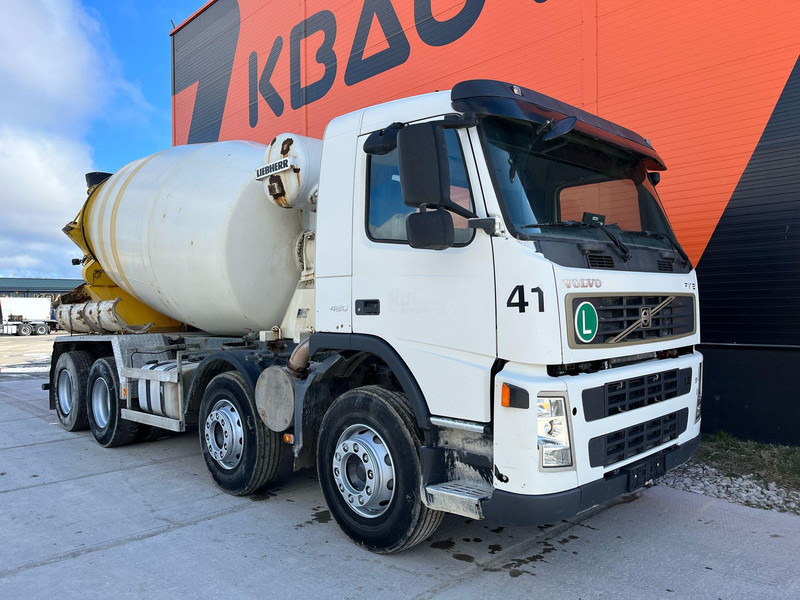 Volvo FM 12 420 8x4 INTERMIX IMF 10 m3 / FULL STEEL / ANALOG TACHOGAPH - Betonmixer: afbeelding 3 Volvo FM 12 420 8x4 INTERMIX IMF 10 m3 / FULL STEEL / ANALOG TACHOGAPH - Betonmixer: afbeelding 3