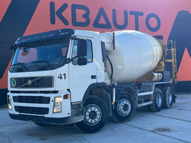 Volvo FM 12 420 8x4 INTERMIX IMF 10 m3 / FULL STEEL / ANALOG TACHOGAPH - Betonmixer: afbeelding 1 Volvo FM 12 420 8x4 INTERMIX IMF 10 m3 / FULL STEEL / ANALOG TACHOGAPH - Betonmixer: afbeelding 1
