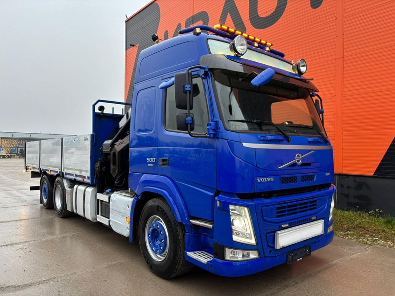 Volvo FM 500 6x2*4 HIAB 244E-6 / PLATFORM L=6310 mm - Vrachtwagen met open laadbak, Kraanwagen: afbeelding 4 Volvo FM 500 6x2*4 HIAB 244E-6 / PLATFORM L=6310 mm - Vrachtwagen met open laadbak, Kraanwagen: afbeelding 4