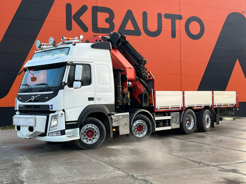 Volvo FM 500 8x2*6 COMBI / EXTENDABLE PLATFORM + TRACTOR / PK65002 + JIB + WINCH / PLATFORM L=6498 mm - Vrachtwagen met open laadbak, Kraanwagen: afbeelding 2 Volvo FM 500 8x2*6 COMBI / EXTENDABLE PLATFORM + TRACTOR / PK65002 + JIB + WINCH / PLATFORM L=6498 mm - Vrachtwagen met open laadbak, Kraanwagen: afbeelding 2