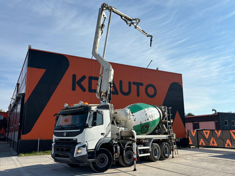 Volvo FMX 500 8x4 PUMI 24-3 - 24 m - 2303 hours / 7 m3 / FULL STEEL - Betonpomp: afbeelding 1 Volvo FMX 500 8x4 PUMI 24-3 - 24 m - 2303 hours / 7 m3 / FULL STEEL - Betonpomp: afbeelding 1