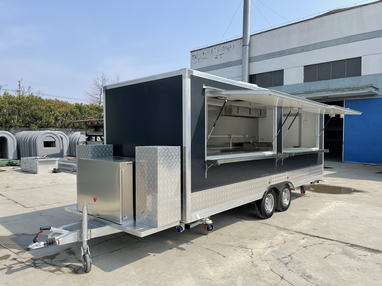 ERZODA Catering Trailer | Food Truck | Concession trailer | pizza trailer - Verkoopwagen: afbeelding 3 ERZODA Catering Trailer | Food Truck | Concession trailer | pizza trailer - Verkoopwagen: afbeelding 3