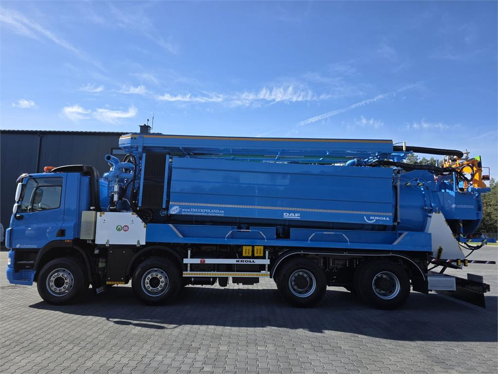 DAF WUKO KROLL 2 x URACA KOMBI FOR SEWER CLEANING - Gemeentelijke machine/ Speciaal: afbeelding 4 DAF WUKO KROLL 2 x URACA KOMBI FOR SEWER CLEANING - Gemeentelijke machine/ Speciaal: afbeelding 4