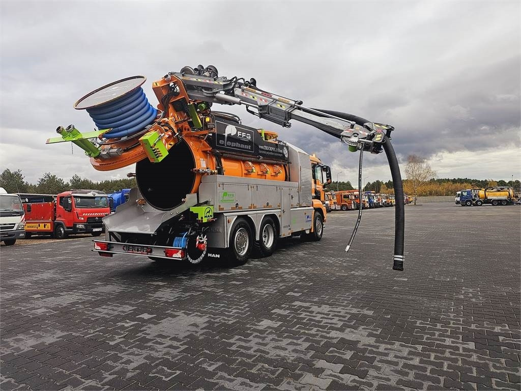 MAN FFG ELEPHANT WUKO COMBI FOR DUCT CLEANING - Vacuümwagen: afbeelding 1 MAN FFG ELEPHANT WUKO COMBI FOR DUCT CLEANING - Vacuümwagen: afbeelding 1