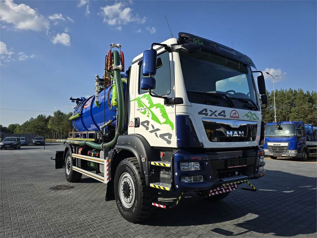 MAN TGM 4x4 GAMON PW8 for collecting liquid waste sepa - Vacuümwagen: afbeelding 2 MAN TGM 4x4 GAMON PW8 for collecting liquid waste sepa - Vacuümwagen: afbeelding 2