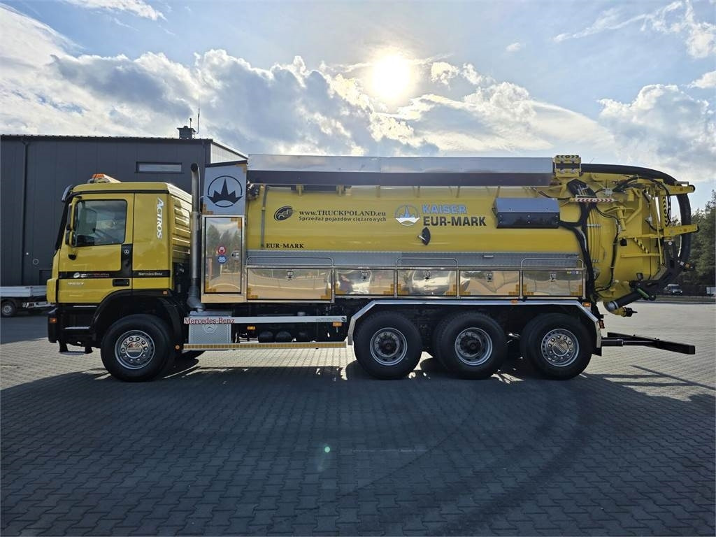 Mercedes-Benz WUKO KAISER EUR-MARK PKL 10.10 FOR CLEANING SEWAGE - Vacuümwagen: afbeelding 4 Mercedes-Benz WUKO KAISER EUR-MARK PKL 10.10 FOR CLEANING SEWAGE - Vacuümwagen: afbeelding 4