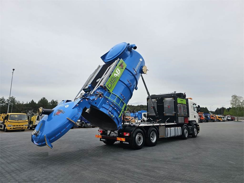 Scania Disab Centurion P210/8 Vacuum suction loader - Vacuümwagen: afbeelding 1 Scania Disab Centurion P210/8 Vacuum suction loader - Vacuümwagen: afbeelding 1