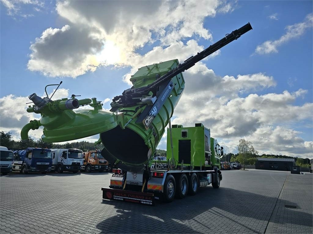 Scania Disab Centurion P210/9 Suction-blowing vacuum load - Graafmachine: afbeelding 1 Scania Disab Centurion P210/9 Suction-blowing vacuum load - Graafmachine: afbeelding 1