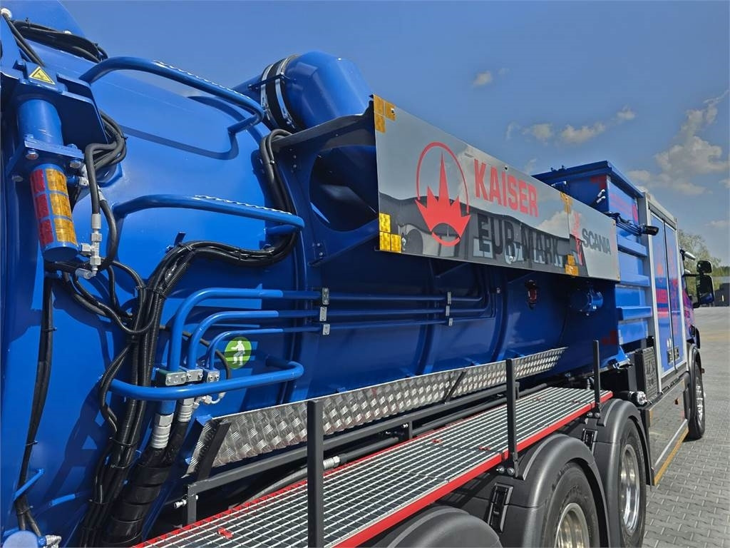 Vacuümwagen Scania KAISER EUR-MARK PL 8 Vacuum suction-blowing loader: afbeelding 21