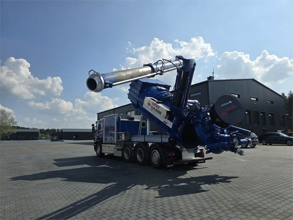 Vacuümwagen Scania KAISER EUR-MARK PL 8 Vacuum suction-blowing loader: afbeelding 36