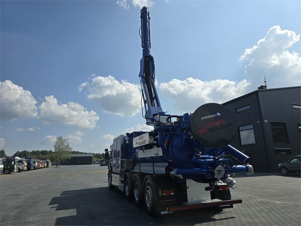 Vacuümwagen Scania KAISER EUR-MARK PL 8 Vacuum suction-blowing loader: afbeelding 26