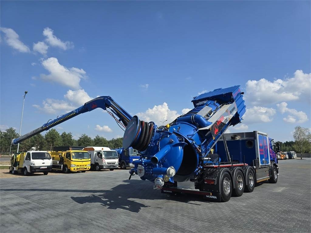 Vacuümwagen Scania KAISER EUR-MARK PL 8 Vacuum suction-blowing loader: afbeelding 35