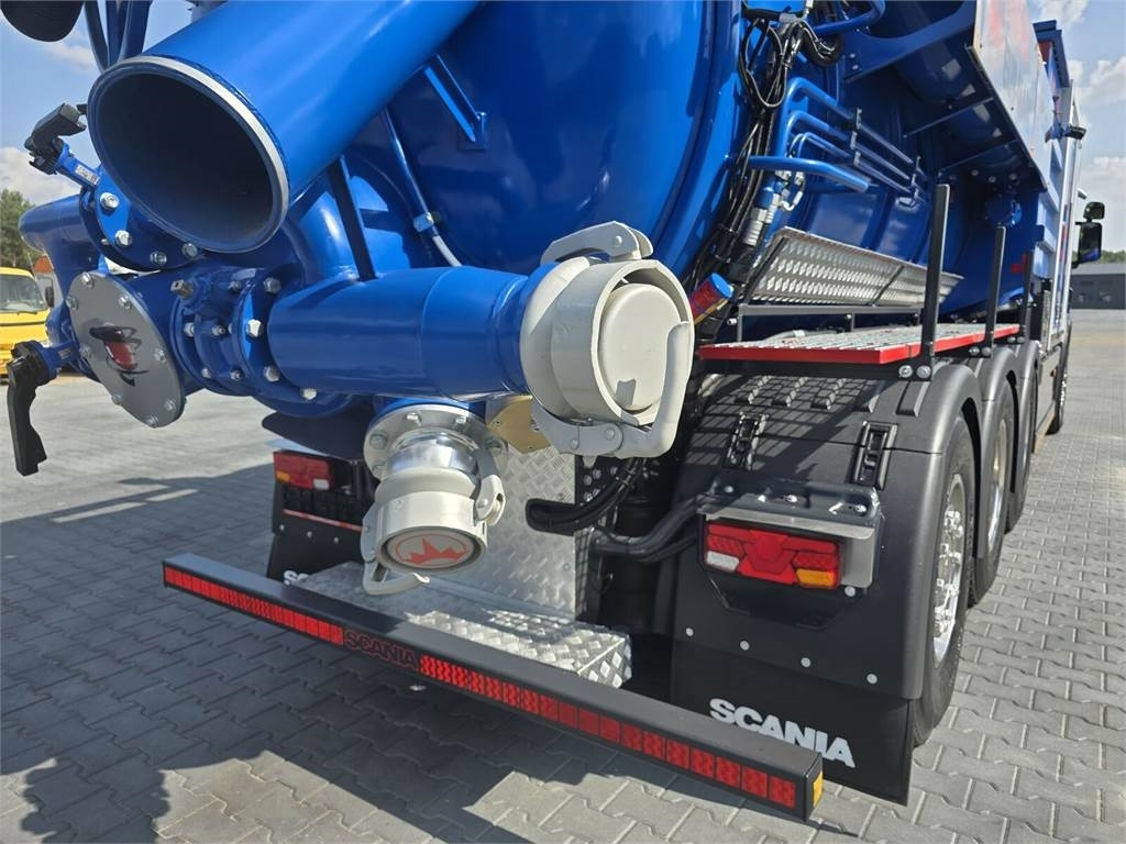 Vacuümwagen Scania KAISER EUR-MARK PL 8 Vacuum suction-blowing loader: afbeelding 18