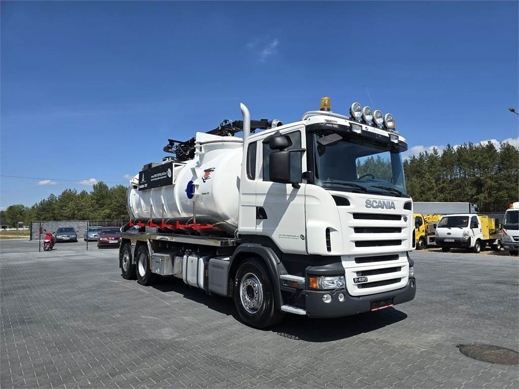 Scania Saugbagger Larsen FlexVac 311 Vacuum suction loade - Vacuümwagen: afbeelding 2 Scania Saugbagger Larsen FlexVac 311 Vacuum suction loade - Vacuümwagen: afbeelding 2