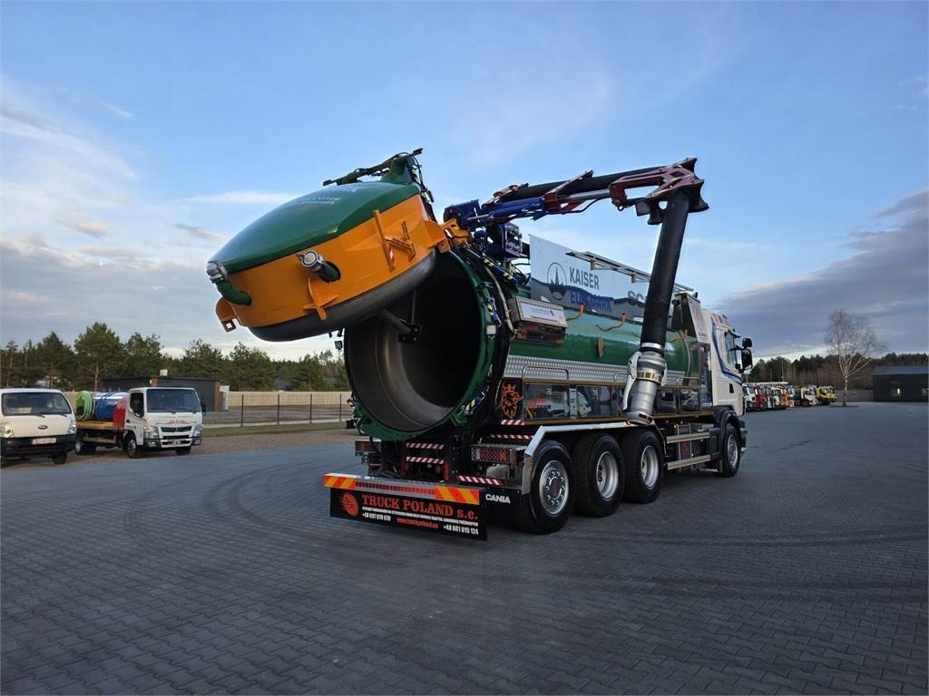 Vacuümwagen Scania WUKO KAISER EUR-MARK PKL 12.8 FOR CLEANING CANALS: afbeelding 13