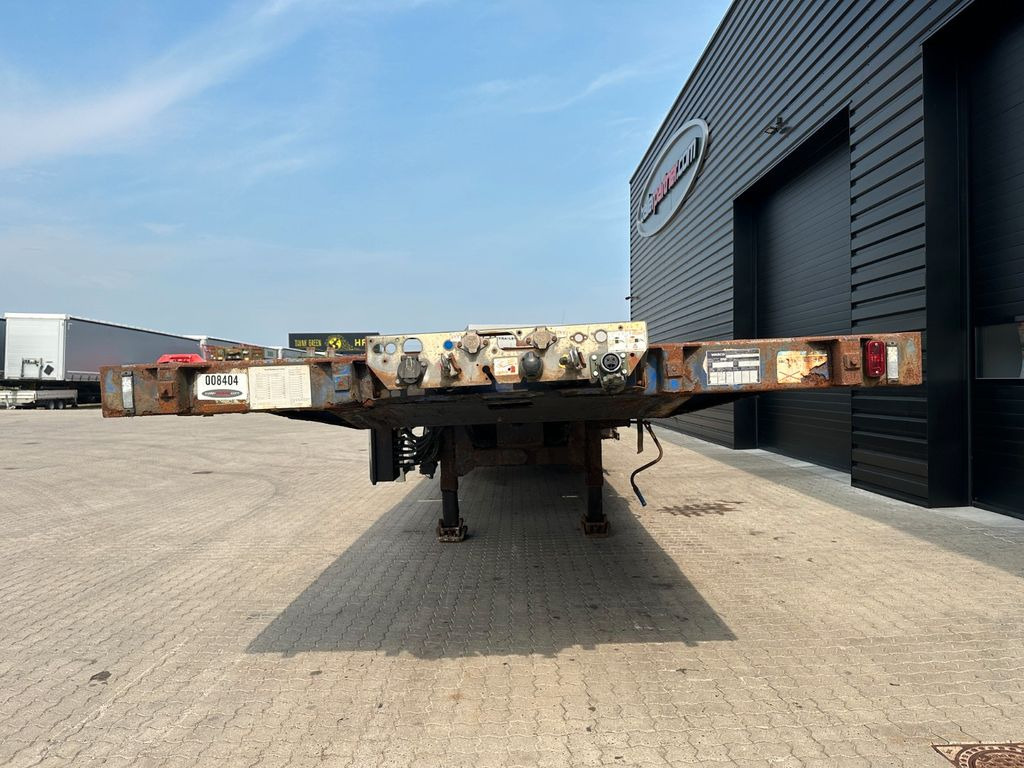 Nooteboom 4 achs tele / 3 x ausziehbar / 48.000 mm - Open bak met boorden oplegger: afbeelding 2 Nooteboom 4 achs tele / 3 x ausziehbar / 48.000 mm - Open bak met boorden oplegger: afbeelding 2