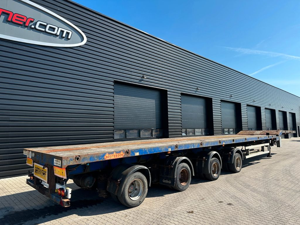 Nooteboom 4 achs tele / 3 x ausziehbar / 48.000 mm - Open bak met boorden oplegger: afbeelding 3 Nooteboom 4 achs tele / 3 x ausziehbar / 48.000 mm - Open bak met boorden oplegger: afbeelding 3