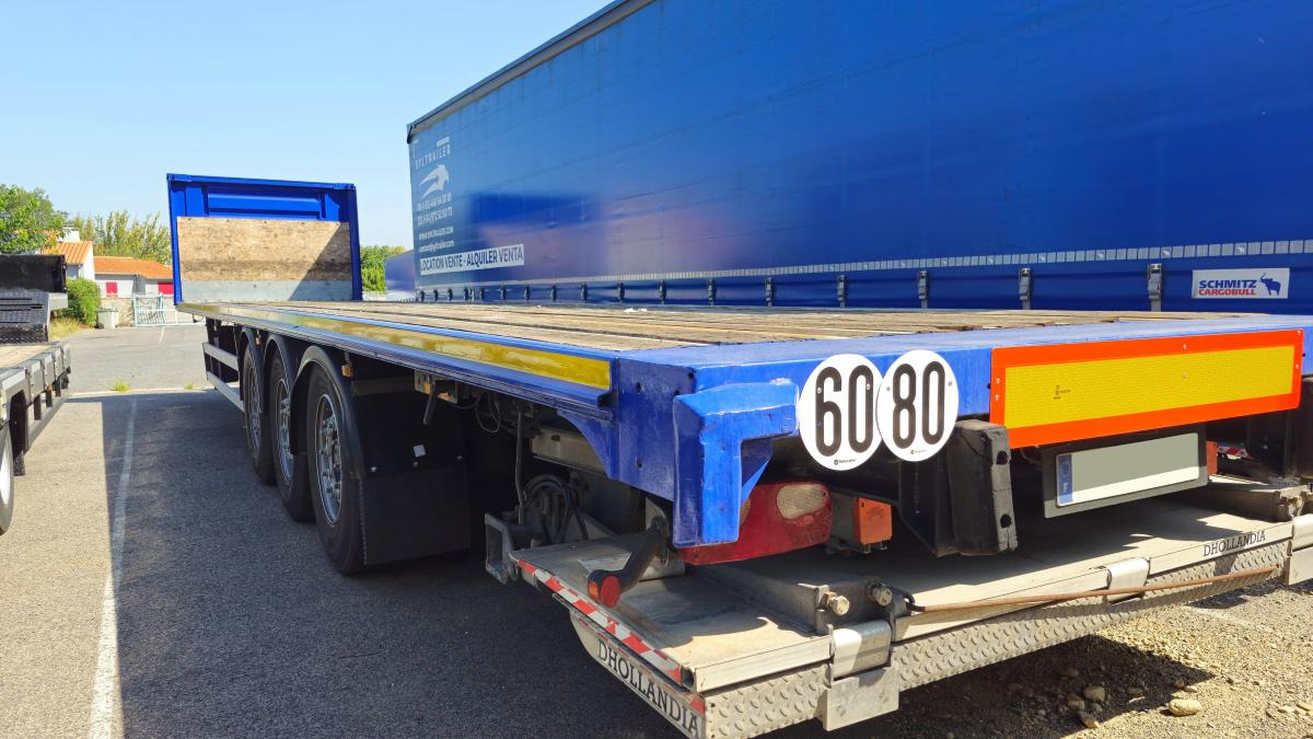 Fruehauf Plateau (Location / Rent) - Open bak met boorden oplegger: afbeelding 1 Fruehauf Plateau (Location / Rent) - Open bak met boorden oplegger: afbeelding 1