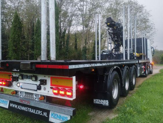 Pacton Plateau Forestier - Open bak met boorden oplegger: afbeelding 1 Pacton Plateau Forestier - Open bak met boorden oplegger: afbeelding 1