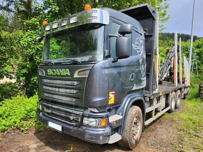 Scania R R 580 - Houttransport, Kraanwagen: afbeelding 2 Scania R R 580 - Houttransport, Kraanwagen: afbeelding 2