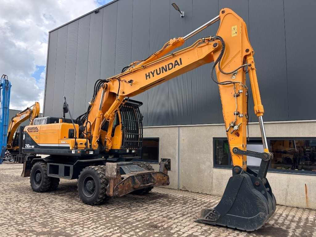 Mobiele graafmachine Hyundai Robex 210 W-9 A - 210 W - 200 W - 180 W: afbeelding 7