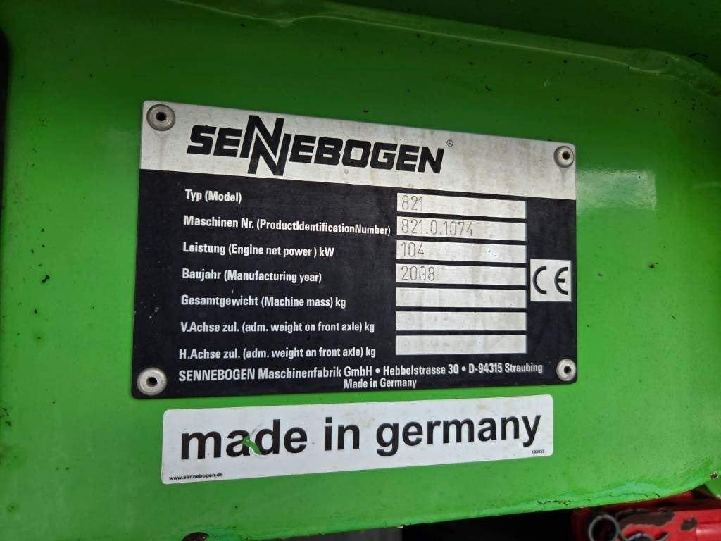 Sennebogen 821 - Overslagkraan: afbeelding 5 Sennebogen 821 - Overslagkraan: afbeelding 5