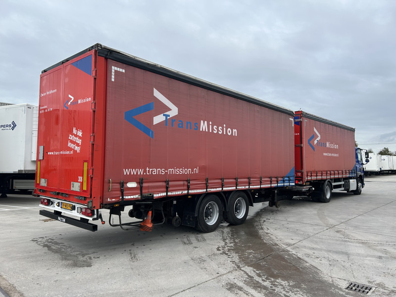 DAF CF 370 FA + Pacton MXD 218 / Curtainside Combi / Loadlift / APK TUV 05-26 - Schuifzeilen vrachtwagen: afbeelding 2 DAF CF 370 FA + Pacton MXD 218 / Curtainside Combi / Loadlift / APK TUV 05-26 - Schuifzeilen vrachtwagen: afbeelding 2